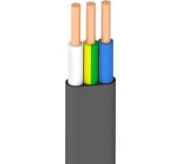 Кабель ОРЕОЛ ВВГп-НГ А LS 3х2,5 мм ГОСТ 50 м 00000052682