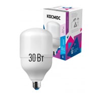 Светодиодная высокомощная лампа КОСМОС LED 30Вт E27 6500К 417271 LksmHWLED30WE2765