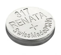 Батарейка для часов Renata R 317 (SR 516 SW, 1.55V, 10mAh, 5.8x1.6mm) 4335