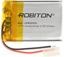 Аккумулятор Robiton LP601730 3.7В 250мАч PK1 14902