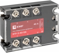 Твердотельное трехфазное реле EKF RTP-40-DA PROxima rtp-3-40-da