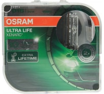 Автолампа OSRAM D2S 35 P32d-2 XENON ULTRA LIFE, 2 шт. 4300K 12V, 1, 10 66240ULT-HCB