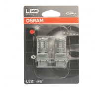 Автолампа OSRAM P27/7W W2.5 16q LED RED 2шт 12V, 1, 5 3547R-02B