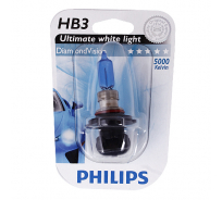 Автолампа PHILIPS HB3, 9005 65 P20d DIAMOND VISION 5000K 12V 1,10 9005DVB1