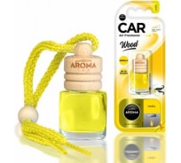 Подвесной ароматизатор AROMA CAR WOOD Vanilla 63107