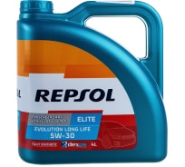 Моторное масло REPSOL ELITE EVOLUTION LONG LIFE 5W30 4L 6397/R 6397R