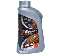 Масло G-ENERGY Масло Synthetic Active 5W-40 1л 253142409