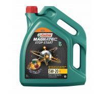 Масло моторное синтетическое Magnatec Stop-Start 5w20 E DUALOCK (5 л) Castrol 15CC4D