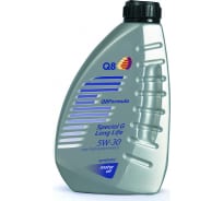 Моторное масло Q8 Q8Oils синтетическое, Formula Special G Long Life 5W-30, 1л, 101106401751