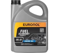 Моторное масло EURONOL FUEL ECONOMY FORMULA 5w-30, A1/B1;A5/B5, 4 л 80011