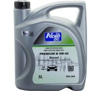 Моторное масло NORD OIL Premium N dizel 5W-40 SN/CF 5л NRL069