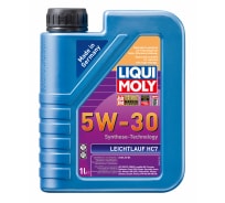 НС-синтетическое моторное масло, 1л LIQUI MOLY Leichtlauf HC 7 5W-30 8541