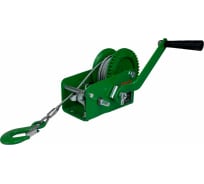 Ручная барабанная лебедка HITCH HW 1100 кг, канат 10 м SZ073149