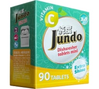 Таблетки для посудомоечных машин Jundo Vitamin C 90 шт 4903720021057