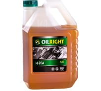 Масло веретенное И-20 А 5 л OILRIGHT 2592