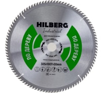 Диск пильный Industrial Дерево (305x30 мм; 100Т) Hilberg HW307