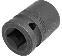 Головка торцевая 6-гранная ударная 19 мм, 1/2", L=40 мм ROCKFORCE RF-44519(265)