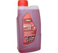 Масло моторное 2-х тактное Glanz МОТО 2Т Ultra API TC 0.9 л Glanz GL-628