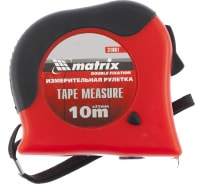 Рулетка 10 м х 25 мм Double fixation MATRIX 31061