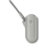 Кожаный чехол для ножей Victorinox Mystical Morning Classic Colors 58 мм, серый 4.0670.31