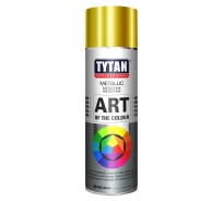 Аэрозольная краска Tytan PROFESSIONAL ART OF THE COLOUR, RAL270M, золотой металлик, 400 мл 79800 212191