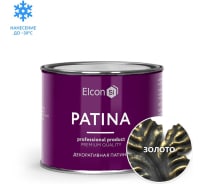 Декоративная краска-патина Elcon Patina золото 0,2 кг 00-00461401