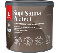 Состав для сауны Tikkurila SUPI SAUNA PROTECT EP п/мат 2,7л 700014051