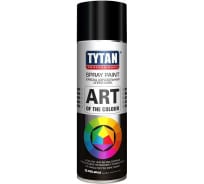 Аэрозольная краска Tytan PROFESSIONAL ART OF THE COLOUR RAL9004, черная матовая 400мл 93885 54023