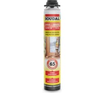 Желтая пистолетная пена Soudal Соудал 65 12_820 мл 199004