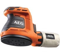 Эксцентриковая шлифмашина AEG BEX18-125-0 4935451086