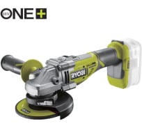 Углошлифмашина бесщеточная Ryobi ONE+ R18AG7-0  без аккумулятора в комплекте 5133002852