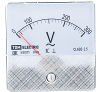 Вольтметр TDM В80ПН 300В-2.5 SQ1102-0239