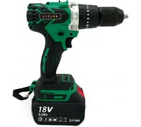 Аккумуляторная ударная дрель-шуруповерт Zitrek Green Impact 18V (18В, Li-ion 2x6.0Ач) 063-4046