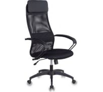 Кресло Easy Chair VBEChair-655 TTW сетка/ткань черный, пластик 1027781